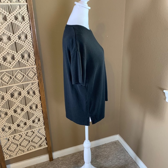 Madewell MWL Black T-Shirt Top Size XS - Minimalist Style - Picture 4 of 8